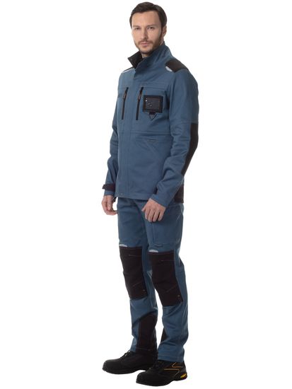 Костюм "Палермо" брюки (серый/черный)