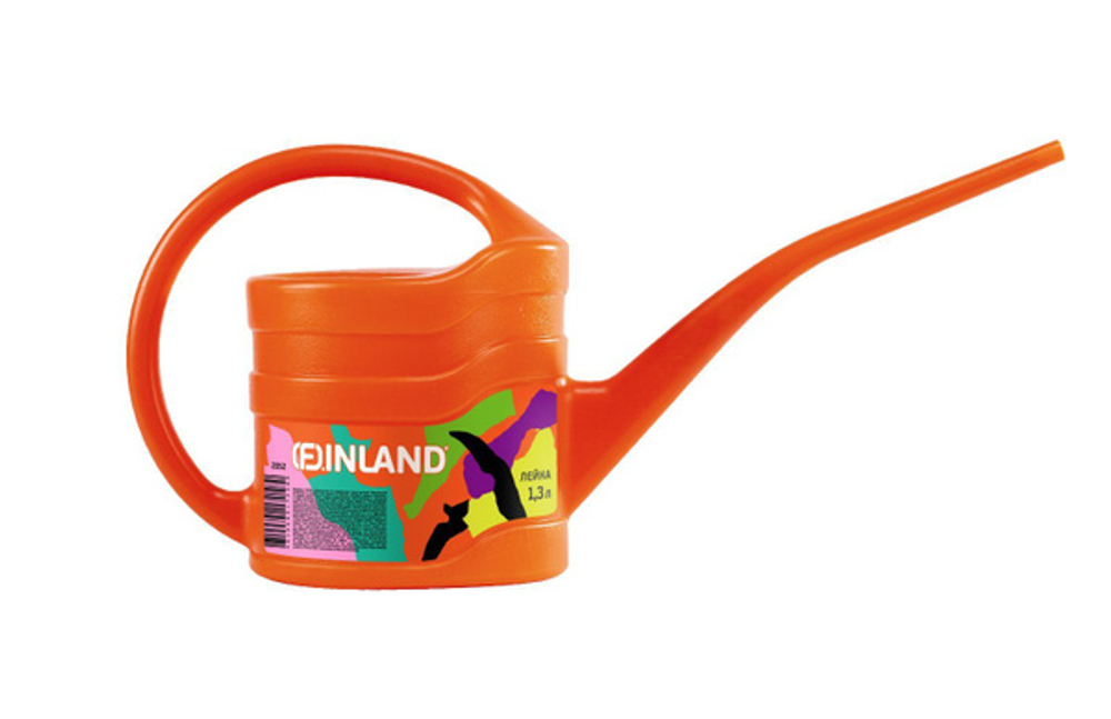 Лейка оранжевая 1,3л Finland