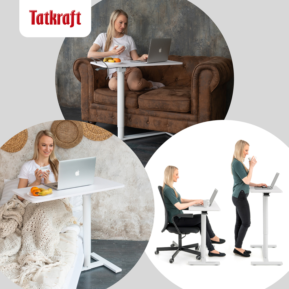 Компьютерный стол с газлифтом Tatkraft Relax