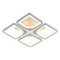 Потолочный светодиодный светильник Escada Square 10220/4LED 61W