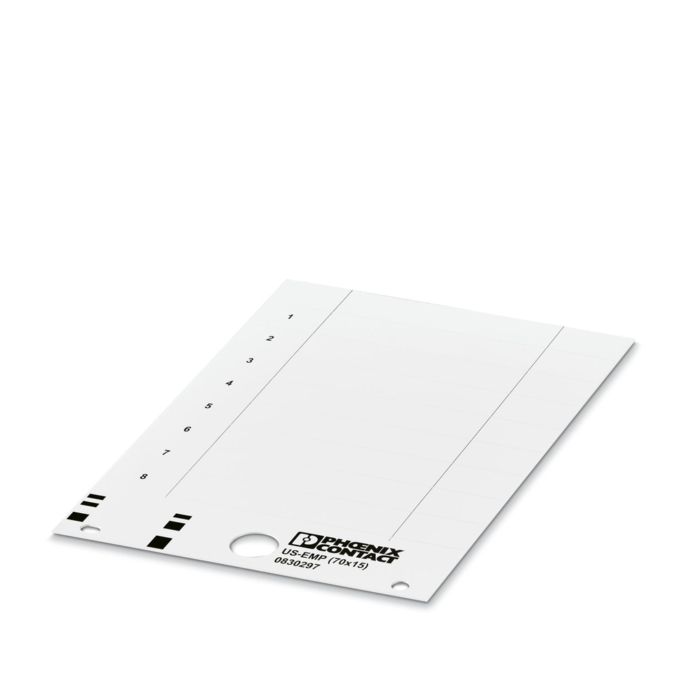 0830361 - US-EMP (70X15) CUS - Фиксируемые таблички