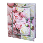 Дневник школьный Alingar 1-11 кл., 40л., 7БЦ, глянцевая ламинация, глиттер, 17,0 см. * 21,6 см, "Пионы"