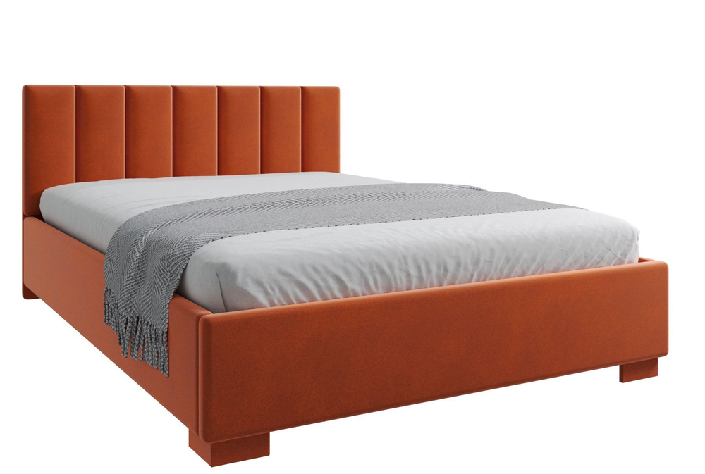 Кровать 160х200, Беатрис оранжевый