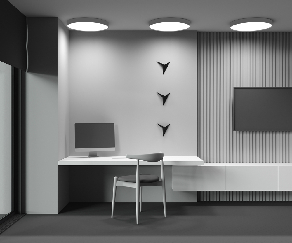 Потолочный светодиодный светильник Maytoni Zon C032CL-90W4K-RD-MG