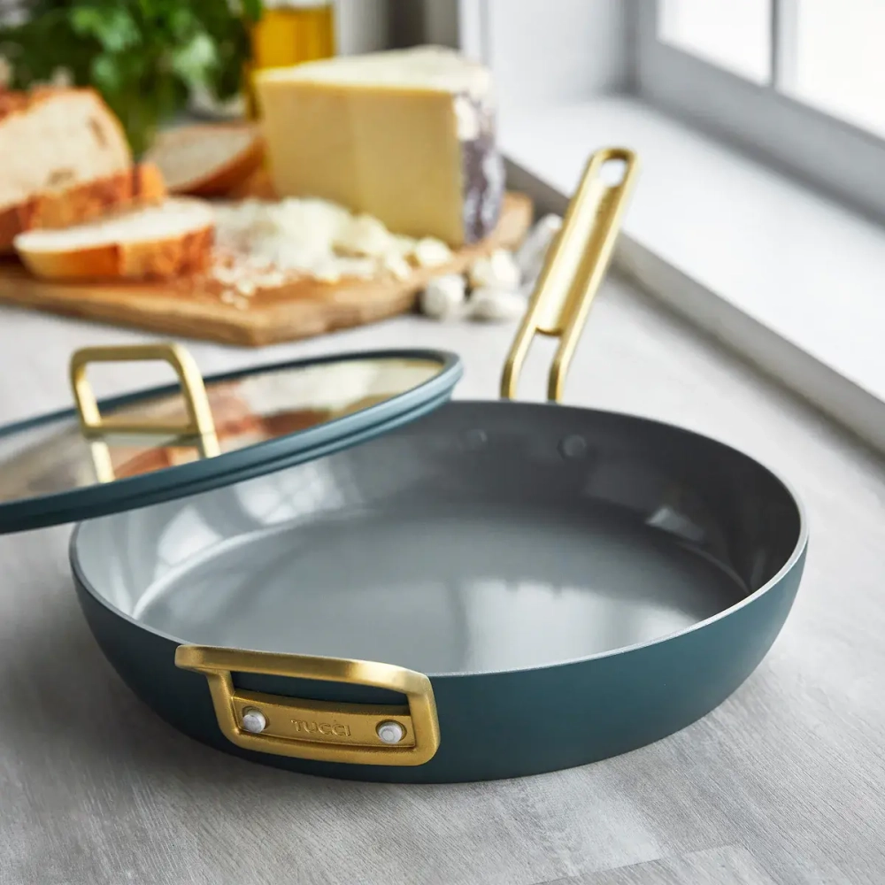 GreenPan Сковорода Stanley Tucci™ 30 см + крышка Pine Grren