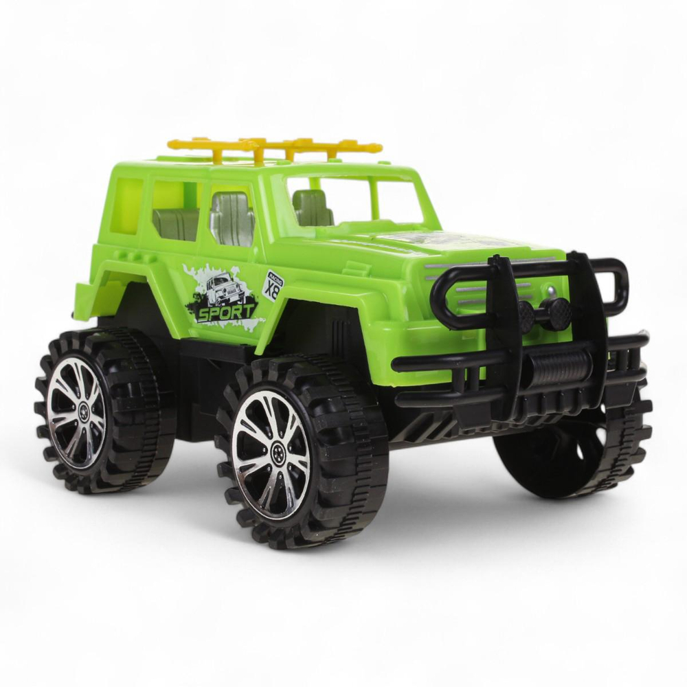 Джип на РУ 24,5*13*13см. движение вперед/назад, зеленый