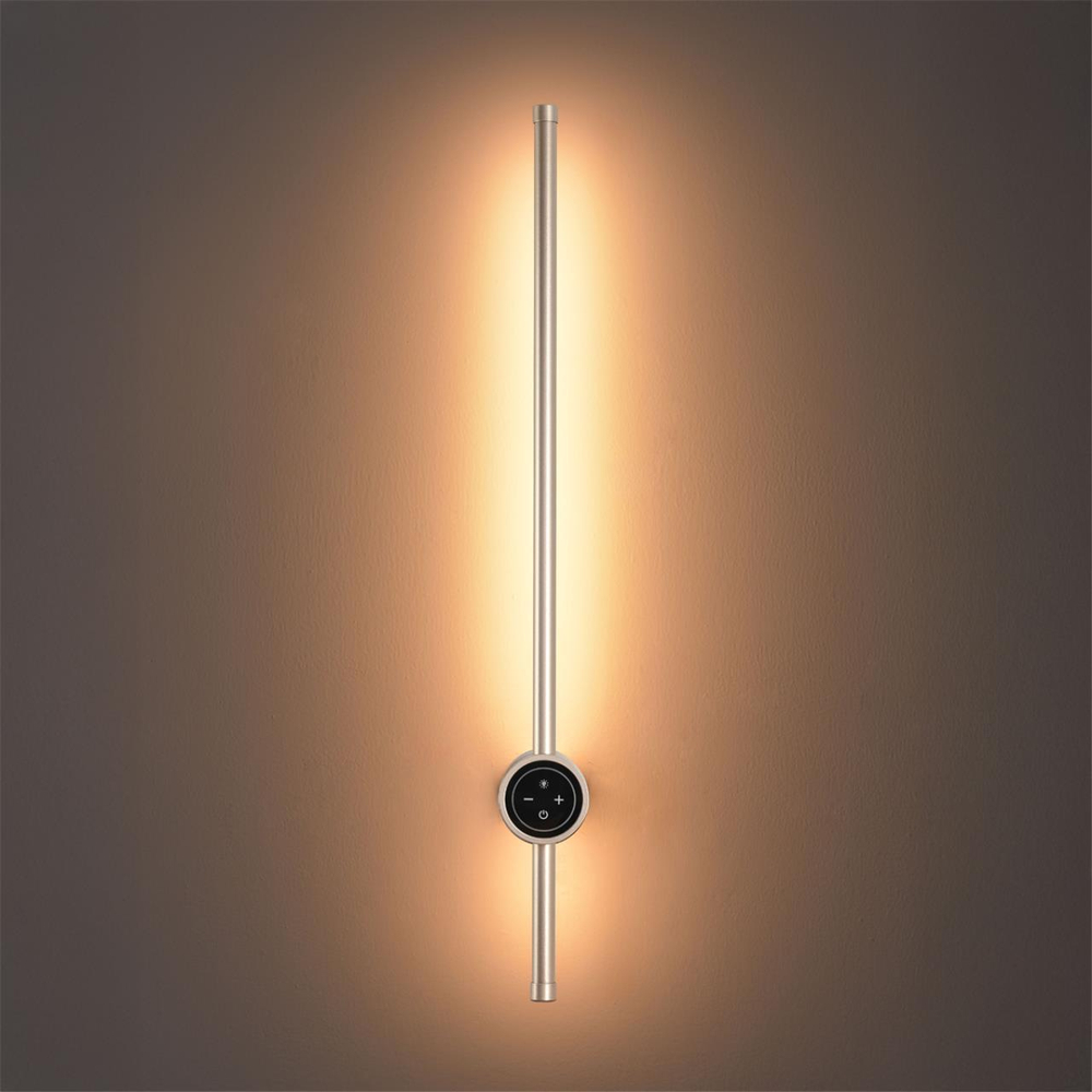 8311/14WL LEDIO золотой, металл/силикон Настенный светильник с диммером LED 14W 3000/4000/7000K 220V BRAM