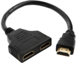 Переходник HDMIx2HDMI (Yразветвитель HDMI) Universal Uni-578
