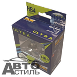 Автолампа HВ4(9006) 12V 55W (P22d) Маяк +150% Super White 89006WV+150% (к-т)