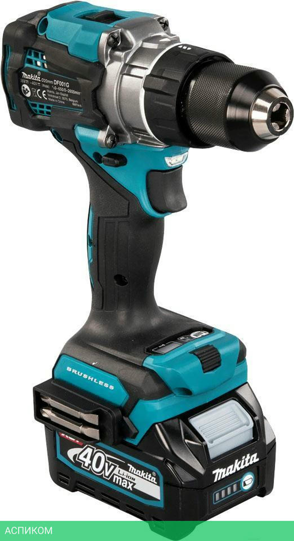 Дрель-шуруповерт Makita DF001GD201