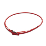 Ожерелье PHITEN EXTREME CROSS (красно-белый)