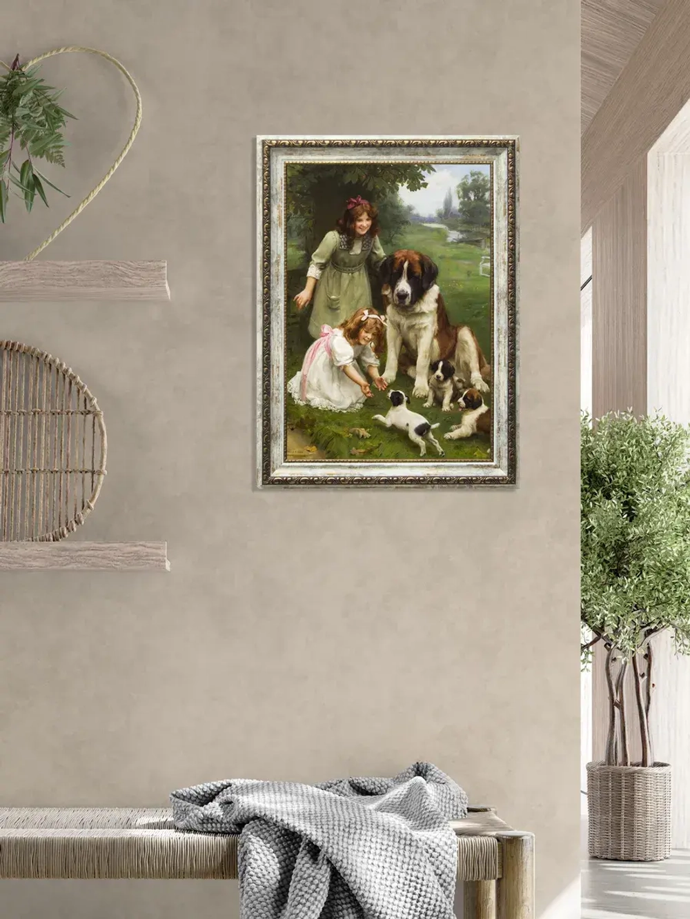 Картина на стену интерьерная на холсте 29*39 см