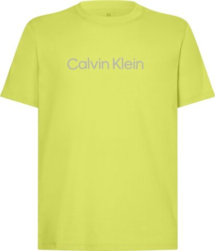 Мужская теннисная футболка Calvin Klein PW SS T-shirt - зеленый