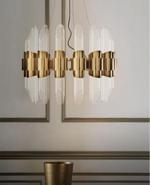 Chandelier TYCHO ROUND  (suspension) by Luxxu