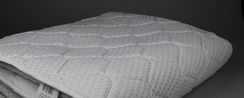 Наматрасник СЕРЕБРО Топпер на резинках по бокам