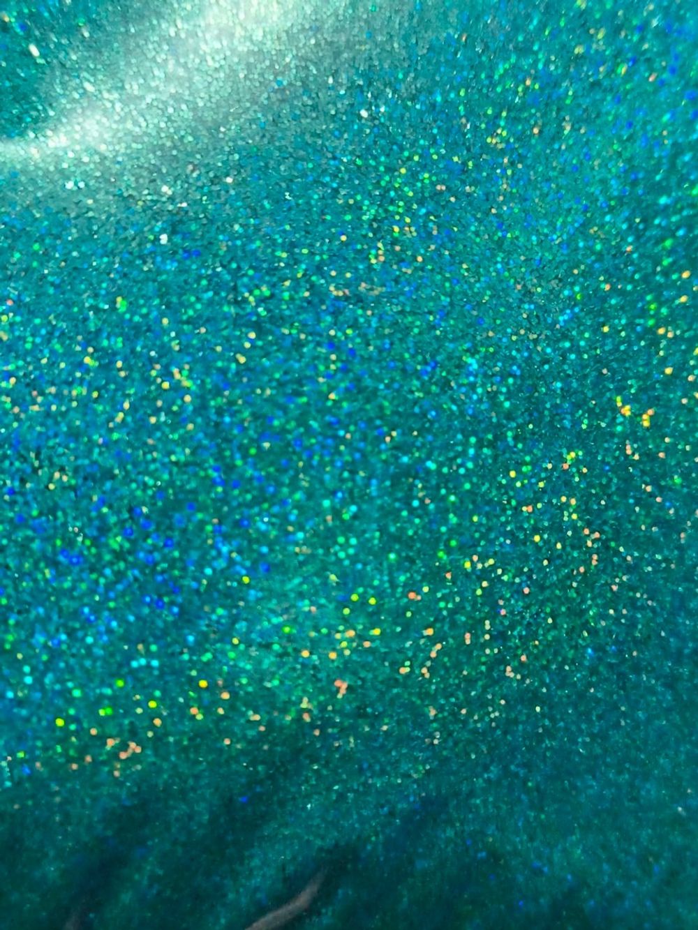 Блёстки Глиттеры 813-02мм - Бирюзовый голографик - универсальные