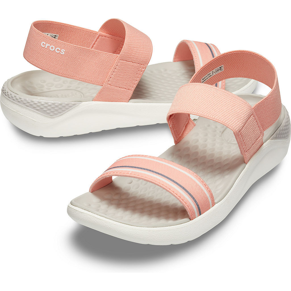 Сандалии женские Crocs LiteRide Melon/White