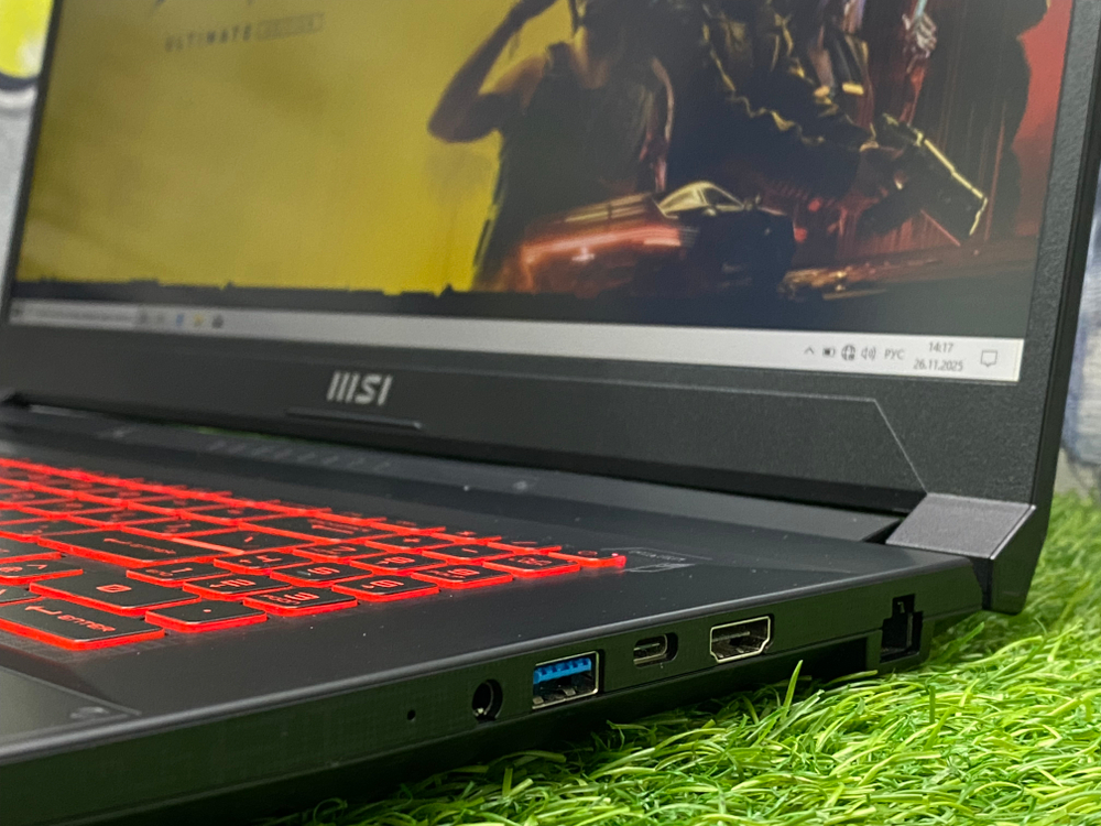 Игровой MSI 17' i7-12650H/RTX 3050 4GB/16GB/512GB/IPS 144Hz/ Katana GF76[12UC-420XRU]/Windows 10