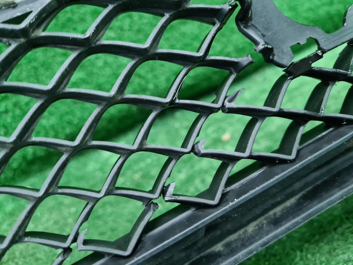 Юбка переднего бампера Mercedes GLC X253 (19-22)