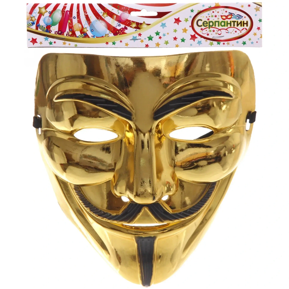 Маска карнавальная «Мистер Х», микс цветов