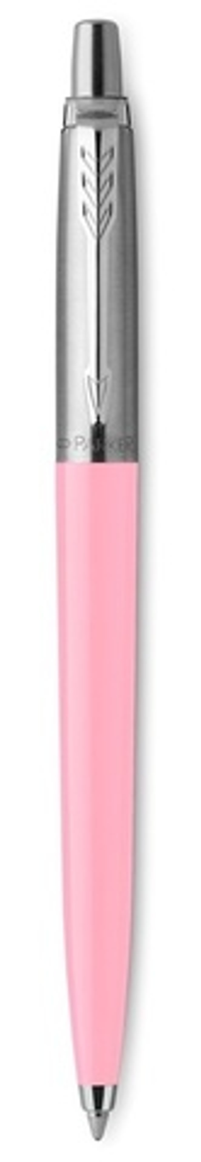 Шариковая ручка Parker Jotter, цвет BABY PINK, цвет чернил синий, толщина линии M , в блистере