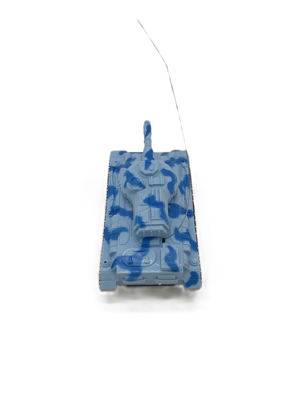 Игрушка Танк Камуфляж, радиоуправляемый (768-D20-1), цвет голубой