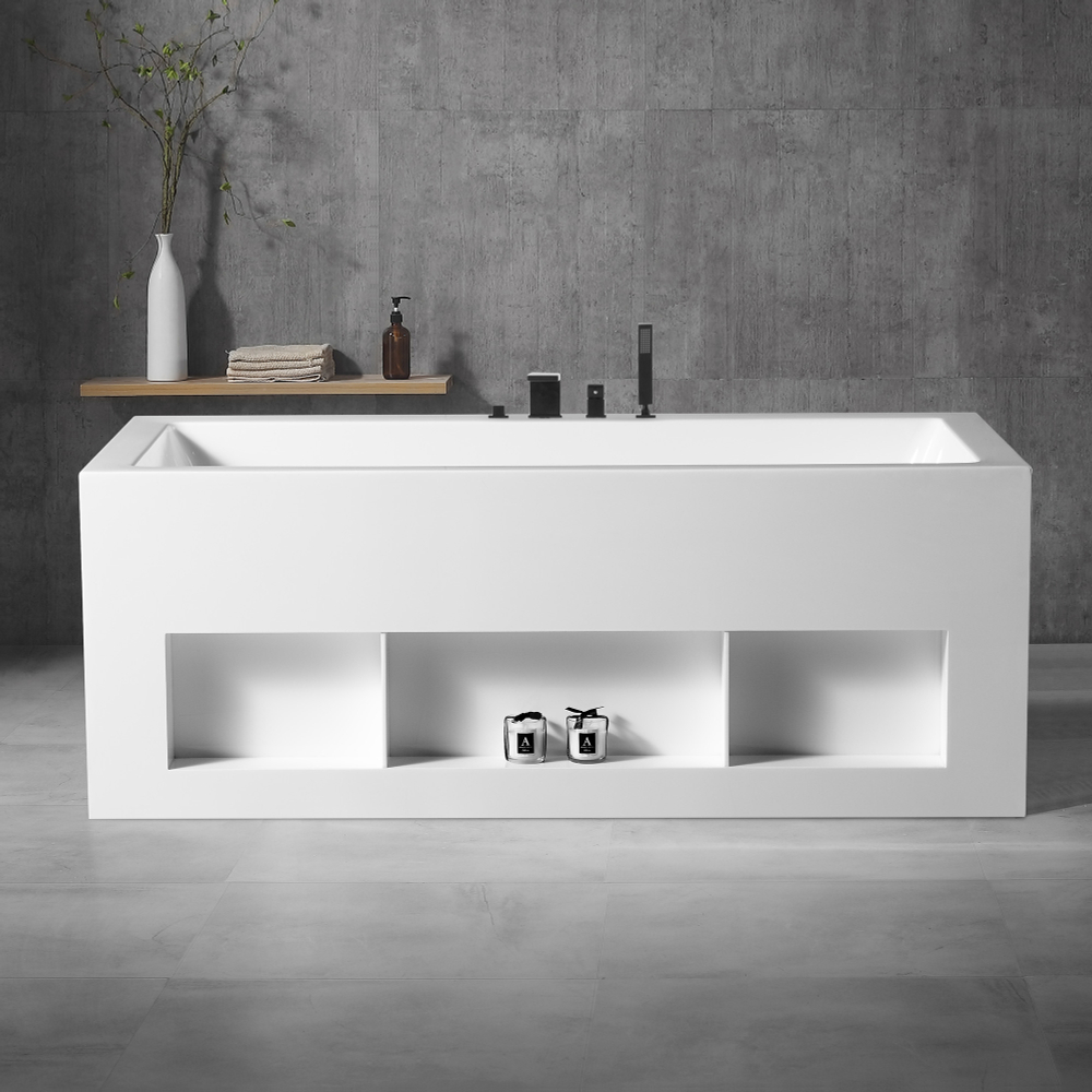 Акриловая ванна ABBER AB9339-1.7 белая