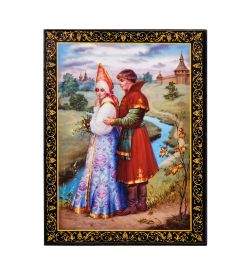 Народные промыслы ШК-11/13-M Шкатулка в технике декупаж (8х10х4)