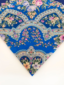 Павловопосадский платок Весеннее пробуждение 1874-14