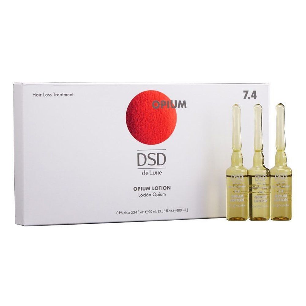 Лосьон от выпадения и для стимуляции роста волос DSD De Luxe 7.4 Opium lotion 10*10мл