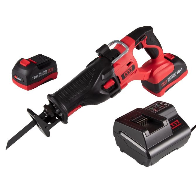 MIGHTY SEVEN (DRS-101A) Аккумуляторная пила сабельная 18 В, 4 предмета