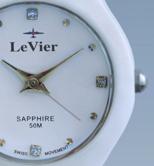 LeVier L 7506 L Wh Женские французские наручные часы