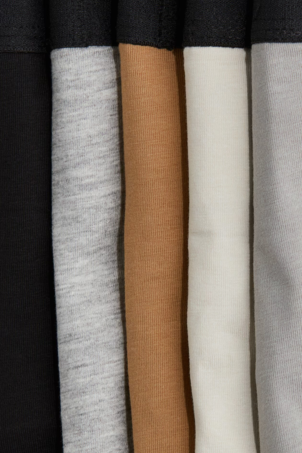 H&M Набор из пяти трусов-боксеров, светло-серый