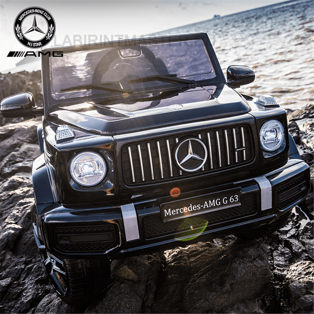 Детский электромобиль "Mercedes-Benz  G63" 12V,черный