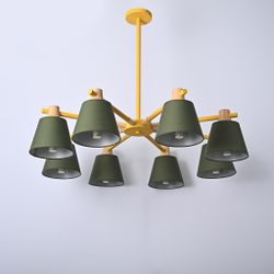 Люстра На Штанге Natura A Green 8 By Imperiumloft