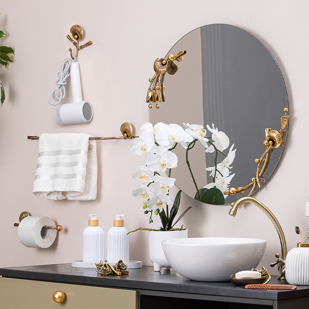 Зеркало настенное «Атлантис» Бронза