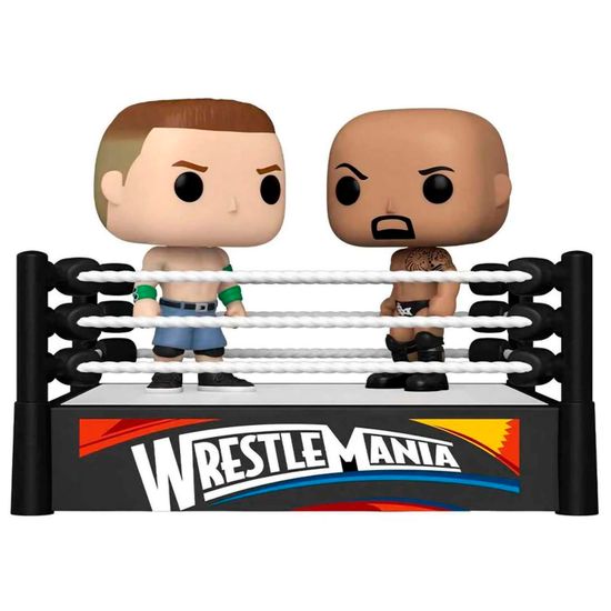 Фигурка Funko POP! Moment WWE Cena vs Rock (2012) 61463 / Фигурка Фанко ПОП! в виде арены с игроками WWE, Джон Сина и Дуэйн Джонсон
