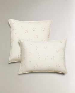 Наволочка Zara Home, хлопок 100%, однотонный, 2601/091