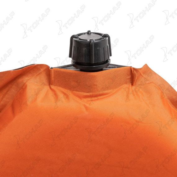 Коврик самонадув. с подушкой 30-170x65x5 оранжевый/серый (N-005P-OG) NISUS