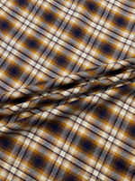 Хлопок фланель Canclini белый в разноцветную клетку