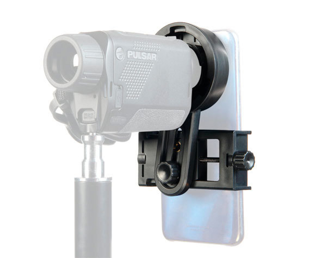 Адаптер для смартфона Veber EA 46 окулярный: ширина крепления для смартфона: 55...102 мм.