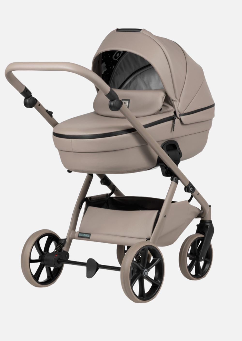 Tutis Коляска 2 в 1 UNO 6+ Leather Nocciola