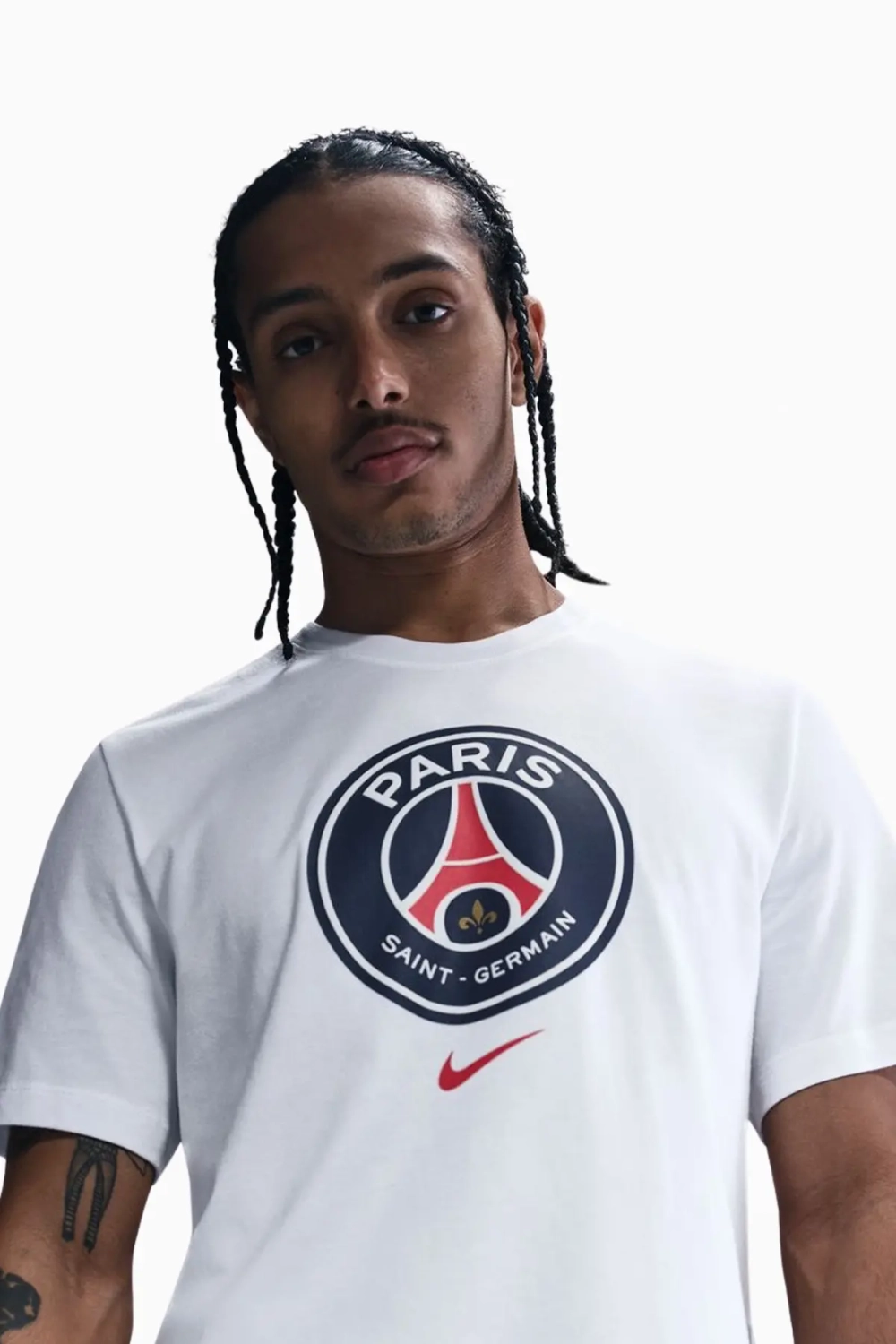 Футболка Nike PSG 25/26 Crest Tee - белый