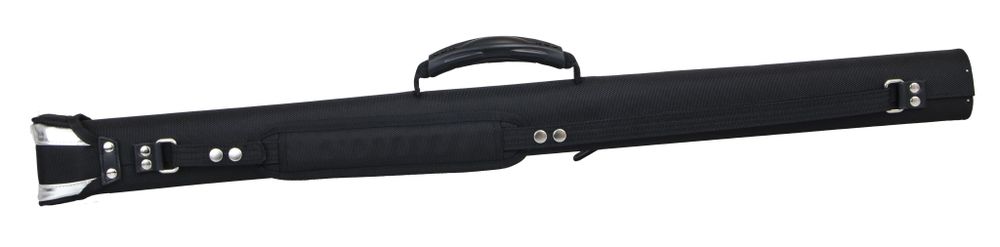 Тубус для кия "WINNER 4" 1/1 85 см (черно-серебристый)