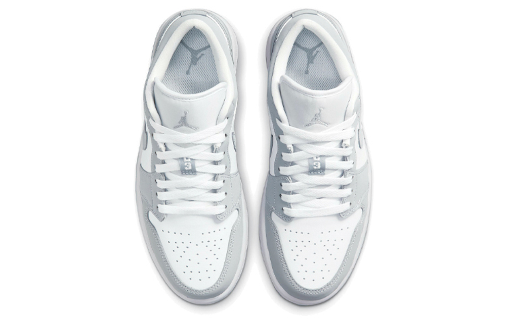 Кроссовки Air Jordan 1 Low "Wolf Grey" (Женская размерная сетка)