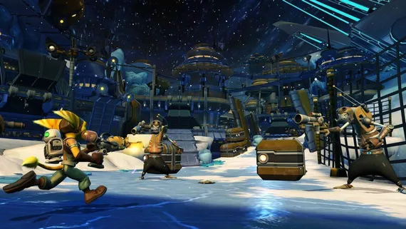 PS3 Ratchet & Clank: Tools of Destruction (Б/У, Английская версия, BCES-00052)