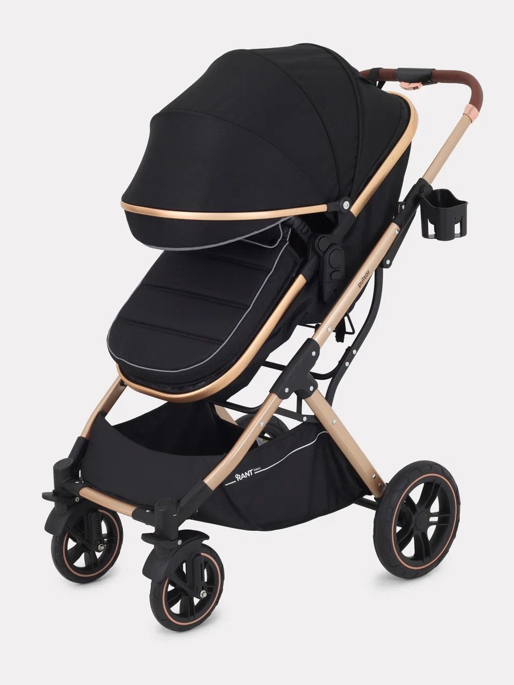 Коляска трансформер Rant Basic Pulsar Gold Black