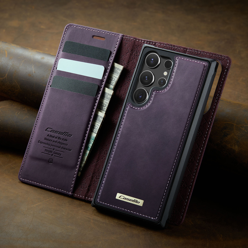 Чехол-кошелек CaseMe 2 in 1 MagSafe Samsung Galaxy S25 Ultra