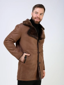 Дубленка зимняя натуральная куртка - пальто