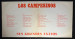 Los Campesinos ‎– Sus Grandes Éxitos 2LP (Перу 1981г.)